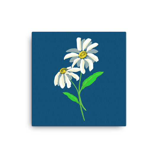 Daisy Day - Venice Blue - Canvas