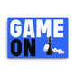 Game On - Blue Ribbon - Canvas