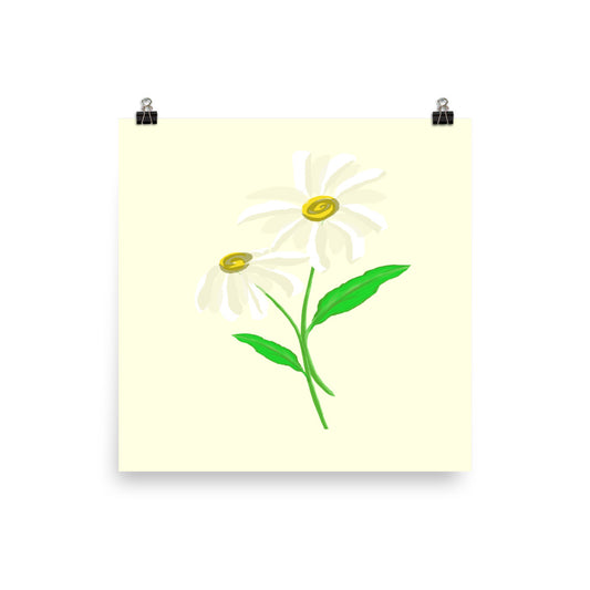 Daisy Day - Paris Daisy - Art Print