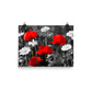 Pop of Vivid Red - Art Print