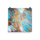 Mystic - Turquoise - Art Print