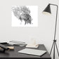 Tigers - Limited Edition - Black & White - Art Print
