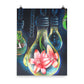 Edison - Curious Blue - Art Print