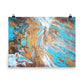 Mystic - Turquoise - Art Print