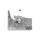 Leopard - Black & White - Art Print